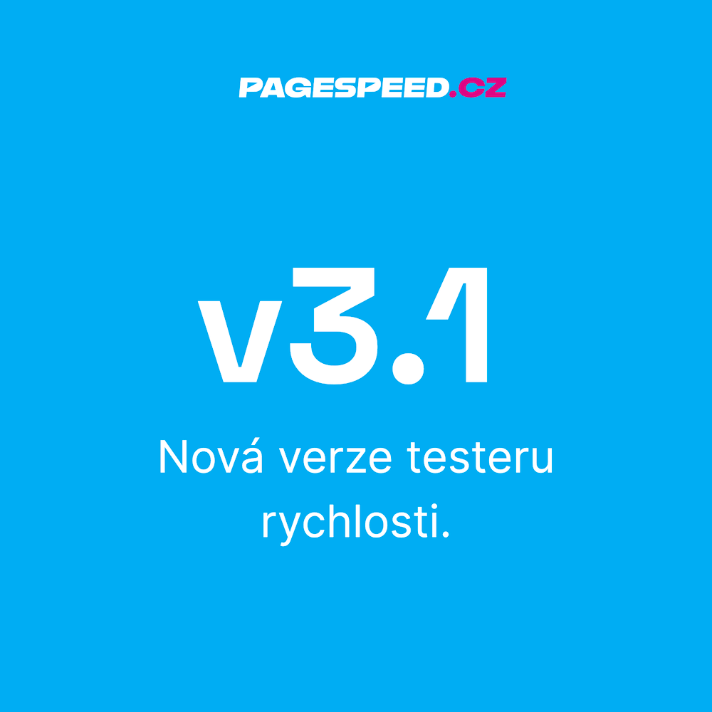PageSpeed.ONE Speed Tester: What's new in version 3.1.