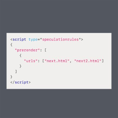 Speculation Rules API: Cesta k okamžitému načtení stránek